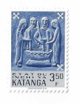 Sellos de Africa - Rep�blica Democr�tica del Congo -  Katanga. Arte indígena