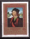 Stamps Liechtenstein -  serie- Pinturas
