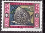 Stamps Liechtenstein -  Armas de la Guardia Real