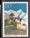 Stamps : Europe : Liechtenstein :  EL castillo de Vaduz
