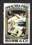 Stamps North Korea -  1952 - Conquistadores del Universo