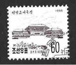 Stamps North Korea -  3508 - Edificios de Pyongyang