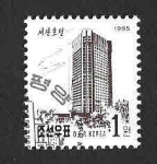 Stamps North Korea -  3512 - Edificios de Pyongyang
