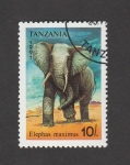 Stamps Tanzania -  Wlwohas maximus