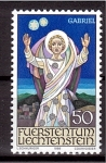 Stamps : Europe : Liechtenstein :  Navidad- Arcangeles