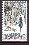 Stamps : Europe : Liechtenstein :  serie- Árboles