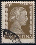 Stamps Argentina -  Eva Peron