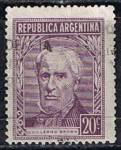 Stamps Argentina -  Vicente Brown