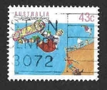 Stamps Australia -  1119 - Patinaje