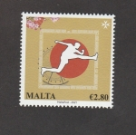 Sellos de Europa - Malta -  Juegos Olímpicos.Tokio 2020