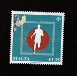 Stamps Malta -  Juegos olímpicos.Tokio 2020