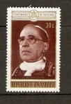 Stamps Rwanda -  Pío XII