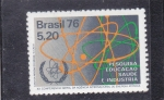 Sellos de America - Brasil -  XX Conferencia Energía Atómica