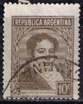 Sellos de America - Argentina -  Rivadavia