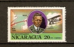 Stamps : America : Nicaragua :  Charles Lindbergh