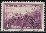 Stamps Argentina -  Caña d' Azucar