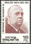Stamps Spain -  2731 - Centº del nacimiento de Indalecio Prieto