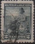 Stamps Argentina -  Alegoria