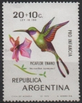Stamps Argentina -  Picaflor enano
