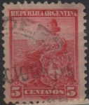 Stamps Argentina -  Alegoria