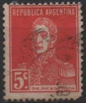 Stamps Germany -  General San Martin