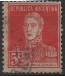 Stamps Germany -  General San Martin