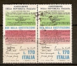 Sellos de Europa - Italia -  Constitución