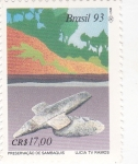 Stamps Brazil -  Arqueología Brasileña Sambaquis