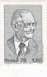 Sellos de America - Brasil -  Homenaje al Presidente Ernesto Geisel