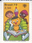 Stamps Brazil -  Día del libro infantil