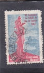 Stamps Brazil -  IV Centenario de la ciudad de Río de Janeiro