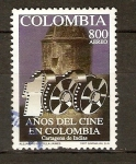 Stamps Colombia -  Cine