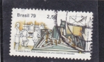Stamps : America : Brazil :  XVIII CONGRESO  U.P.U.