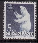 Sellos del Mundo : Europe : Greenland : serie- Oso polar