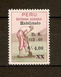 Stamps Peru -  Reforma Agraria