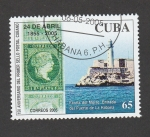 Sellos de America - Cuba -  150 Aniv. primer sello postal de Cuba