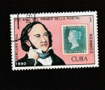 Sellos de America - Cuba -  150 aniv. primer sello postal