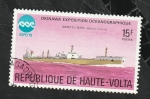 Stamps : Africa : Burkina_Faso :  Alto Volta - 364 - Exposición oceanográfica Okinawa, Buque cisterna