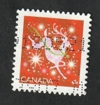 Stamps Canada -  3643 - Navidad, un reno