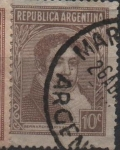 Stamps Argentina -  Rivadavia