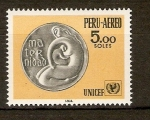 Stamps Peru -  UNICEF