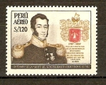 Stamps Peru -  Gral. Ignacio Alvarez