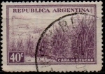 Stamps Argentina -  Caña d' Azucar