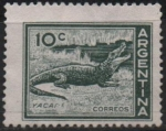 Stamps Argentina -  Caimán