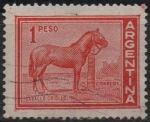 Stamps Argentina -  Caballo