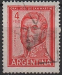 Stamps Argentina -  General San Martin