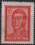 Sellos de America - Argentina -  General San Martin
