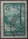 Stamps Argentina -  Lago Mauuel Huapi