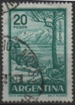 Sellos de America - Argentina -  Lago Mauuel Huapi