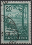 Stamps Argentina -  Lago Mauuel Huapi